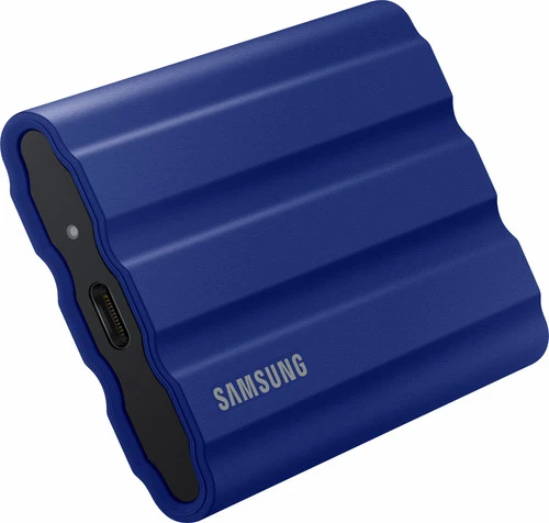 Samsung Portable SSD T7 Shield 2TB Blauw - Duo Pack 4 Samsung Portable SSD T7 Shield 2TB Blauw - Duo Pack - Afbeelding 4