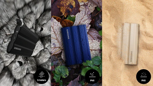 Samsung Portable SSD T7 Shield 1TB Blauw - Duo Pack 13 Samsung Portable SSD T7 Shield 1TB Blauw - Duo Pack - Afbeelding 13