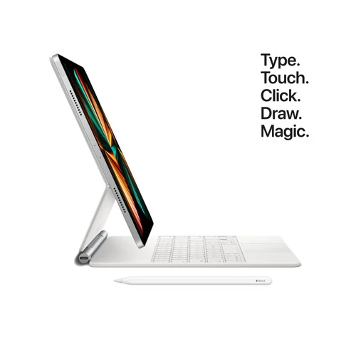 Apple IPad Pro (2021) 11 Inch 128GB Wifi Space Gray + Magic Keyboard QWERTY 8 Apple IPad Pro (2021) 11 Inch 128GB Wifi Space Gray + Magic Keyboard QWERTY - Afbeelding 8