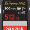 SanDisk SDXC Extreme Pro 512GB 200mb/s