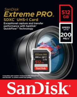 SanDisk SDXC Extreme Pro 512GB 200mb/s -Nintendo Winkel 1765835