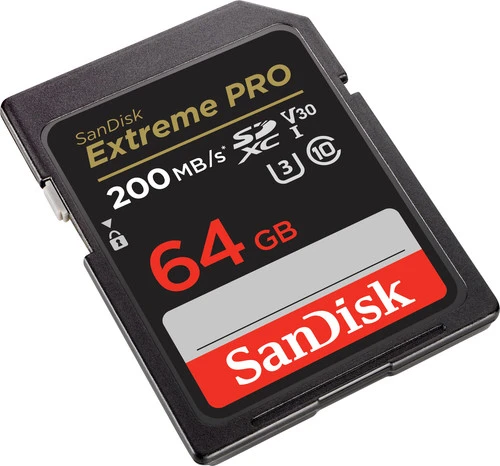 SanDisk SDXC Extreme Pro 64GB 200mb/s 2 SanDisk SDXC Extreme Pro 64GB 200mb/s - Afbeelding 2