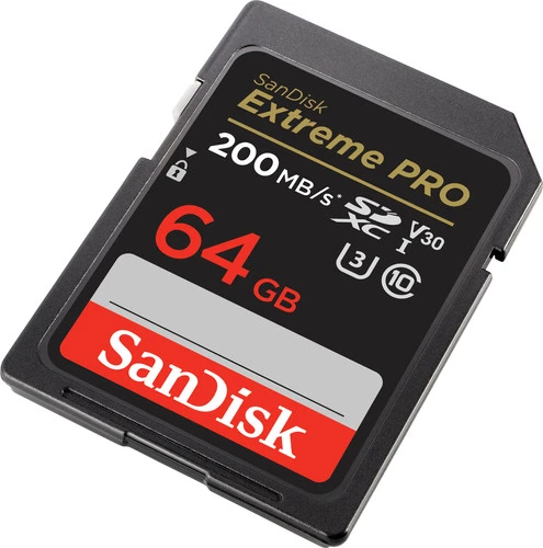 SanDisk SDXC Extreme Pro 64GB 200mb/s 3 SanDisk SDXC Extreme Pro 64GB 200mb/s - Afbeelding 3