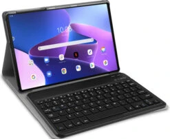 Lenovo Tab M10 Plus (3e Generatie) 64GB Wifi Grijs + Just In Case Toetsenbord Hoes QWERTY -Nintendo Winkel 1770554