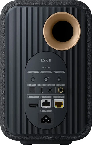 KEF LSX II Zwart 3 KEF LSX II Zwart - Afbeelding 3