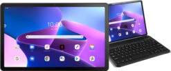 Lenovo Tab M10 Plus (3e Generatie) 64GB Wifi Grijs + Just In Case Toetsenbord Hoes QWERTY