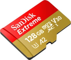 SanDisk MicroSDXC Extreme 128GB 190MB/s + SD Adapter -Nintendo Winkel 1788938