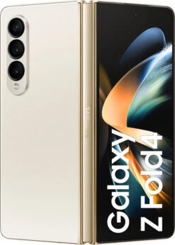 Samsung Galaxy Z Fold 4 256GB Beige 5G + Draadloze Oplader 15W -Nintendo Winkel 1794357 1