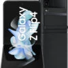 Samsung Galaxy Z Flip 4 128GB Grijs 5G + Back Cover Leer Zwart