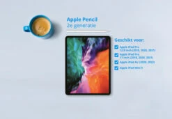 Apple IPad Pro (2022) 11 Inch 256GB Wifi Zilver + Apple Pencil 2 -Nintendo Winkel 1800878 24