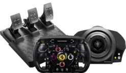 Thrustmaster TX Servo Base + Ferrari F1 Wheel Add-On + T-3PM Pedalen