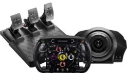 Thrustmaster T300 RS Servo Base + Ferrari F1 Wheel Add-On + T-3PM Pedalen