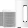 Sonos One SL Duo Pack + Sub Mini Wit