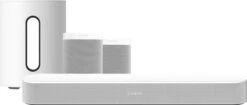 Sonos Beam Gen2 + 2xOne SL + Sub Mini Wit