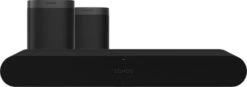 Sonos Ray 3.0 + One SL (2x) Zwart