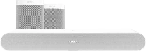 Sonos Ray 3.0 + One SL (2x) Wit 1 Sonos Ray 3.0 + One SL (2x) Wit