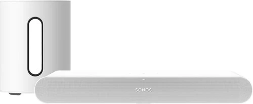 Sonos Ray 3.1 + Sub Mini Wit 1 Sonos Ray 3.1 + Sub Mini Wit