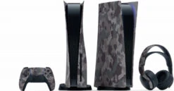 Sony PlayStation 3D Pulse Draadloze Headset Grey Camo -Nintendo Winkel 1831024