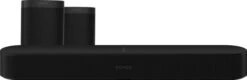 Sonos Beam Gen2 5.0 + One SL Zwart (2x)