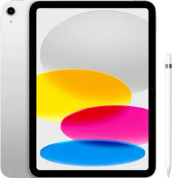 Apple IPad (2022) 10.9 Inch 256GB Wifi Zilver + Apple Pencil 1 (2022)