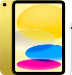 Apple IPad (2022) 10.9 Inch 256GB Wifi + 5G Geel + Apple Pencil 1 (2022)