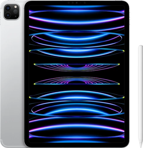 Apple IPad Pro (2022) 11 Inch 1TB Wifi + 5G Zilver + Apple Pencil 2 1 Apple IPad Pro (2022) 11 Inch 1TB Wifi + 5G Zilver + Apple Pencil 2