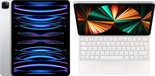Apple IPad Pro (2022) 12.9 Inch 128GB Wifi Zilver + Magic Keyboard 1 Apple IPad Pro (2022) 12.9 Inch 128GB Wifi Zilver + Magic Keyboard