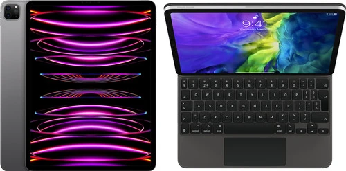 Apple IPad Pro (2022) 12.9 Inch 256GB Wifi Space Gray + Magic Keyboard 1 Apple IPad Pro (2022) 12.9 Inch 256GB Wifi Space Gray + Magic Keyboard