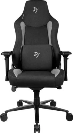 Arozzi Vernazza Supersoft Stof Gamestoel Zwart -Nintendo Winkel 1847979