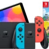 Nintendo Switch OLED Rood/Blauw + Animal Crossing New Horizons