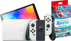 Nintendo Switch OLED Wit + Nintendo Switch Sports