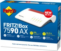 FRITZ!Box 7590 AX DSL + FRITZ!Repeater 1200 AX -Nintendo Winkel 1850692 2