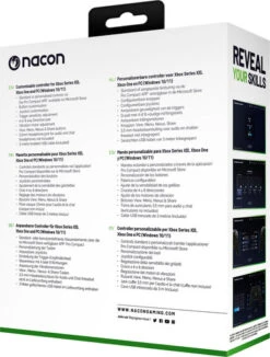 NACON Officiële Bedrade Xbox X Pro Controller Blauw -Nintendo Winkel 1856306