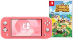 Nintendo Switch Lite Koraal + Animal Crossing New Horizons