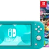 Nintendo Switch Lite Turquoise + Mario Kart 8 Deluxe Switch