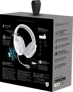 Razer Barracuda X Wireless Gaming Headset - Mercury White (2022) -Nintendo Winkel 1860669