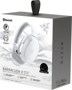 Razer Barracuda X Wireless Gaming Headset - Mercury White (2022) -Nintendo Winkel 1860671