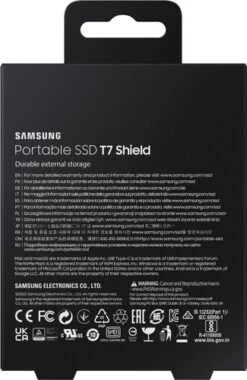 Samsung T7 Shield 4TB Zwart 27 Samsung T7 Shield 4TB Zwart -Nintendo Winkel 1864862