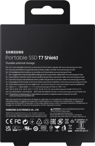 Samsung T7 Shield 4TB Zwart 11 Samsung T7 Shield 4TB Zwart - Afbeelding 11