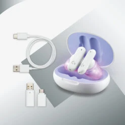 Logitech G FITS Draadloze Gaming Oordopjes Wit -Nintendo Winkel 1873033