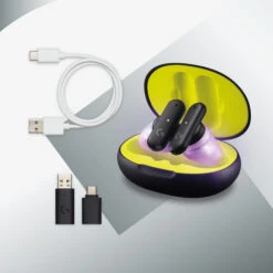 Logitech G FITS Draadloze Gaming Oordopjes Zwart -Nintendo Winkel 1873034