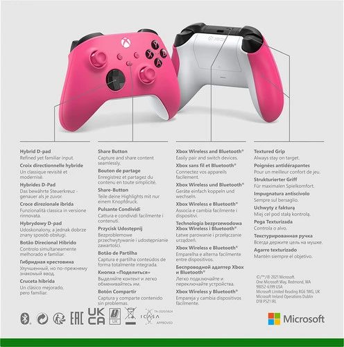 Microsoft Xbox Series X En S Wireless Controller Roze 7 Microsoft Xbox Series X En S Wireless Controller Roze - Afbeelding 7