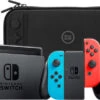 Nintendo Switch Rood/Blauw + BlueBuilt Beschermhoes