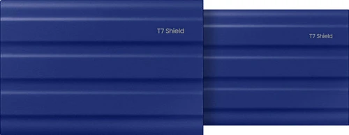 Samsung Portable SSD T7 Shield 2TB Blauw - Duo Pack 1 Samsung Portable SSD T7 Shield 2TB Blauw - Duo Pack