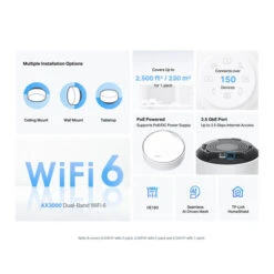 TP-Link Deco X50 Mesh Wifi 6 PoE 5-Pack -Nintendo Winkel 1893753 4