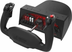 Honeycomb Alpha Flight Controls Yoke En Switch Panel PC