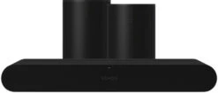 Sonos Ray Zwart + 2x Era 100 Zwart