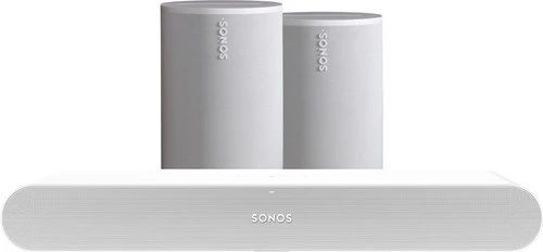 Sonos Ray Wit + 2x ERA 100 Wit 1 Sonos Ray Wit + 2x ERA 100 Wit