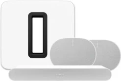 Sonos Ray Wit + 2x Era 300 Wit + Sub G3 Wit