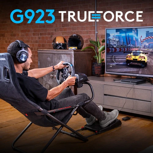 Logitech G923 TRUEFORCE - Racestuur Met Force Feedback Voor PlayStation 5, PS4 & PC 4 Logitech G923 TRUEFORCE - Racestuur Met Force Feedback Voor PlayStation 5, PS4 & PC - Afbeelding 4